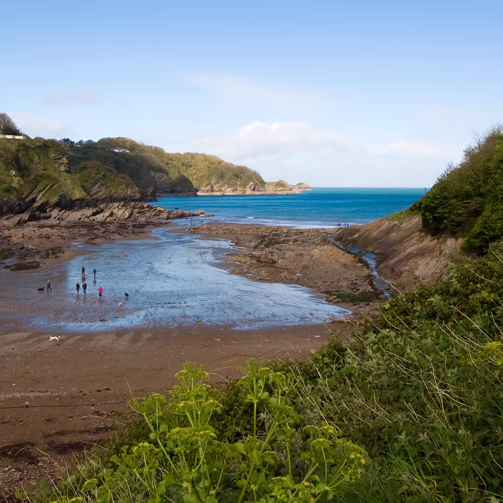 view of Combe Martin beach