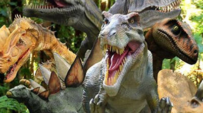 wildlife dinosaur park, combe martin